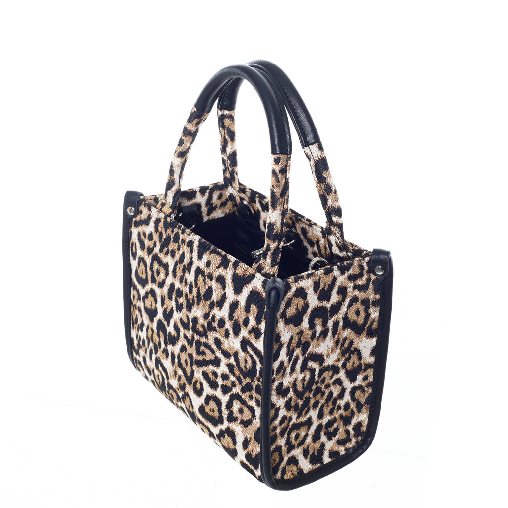 Leopard Print - City Bag Small