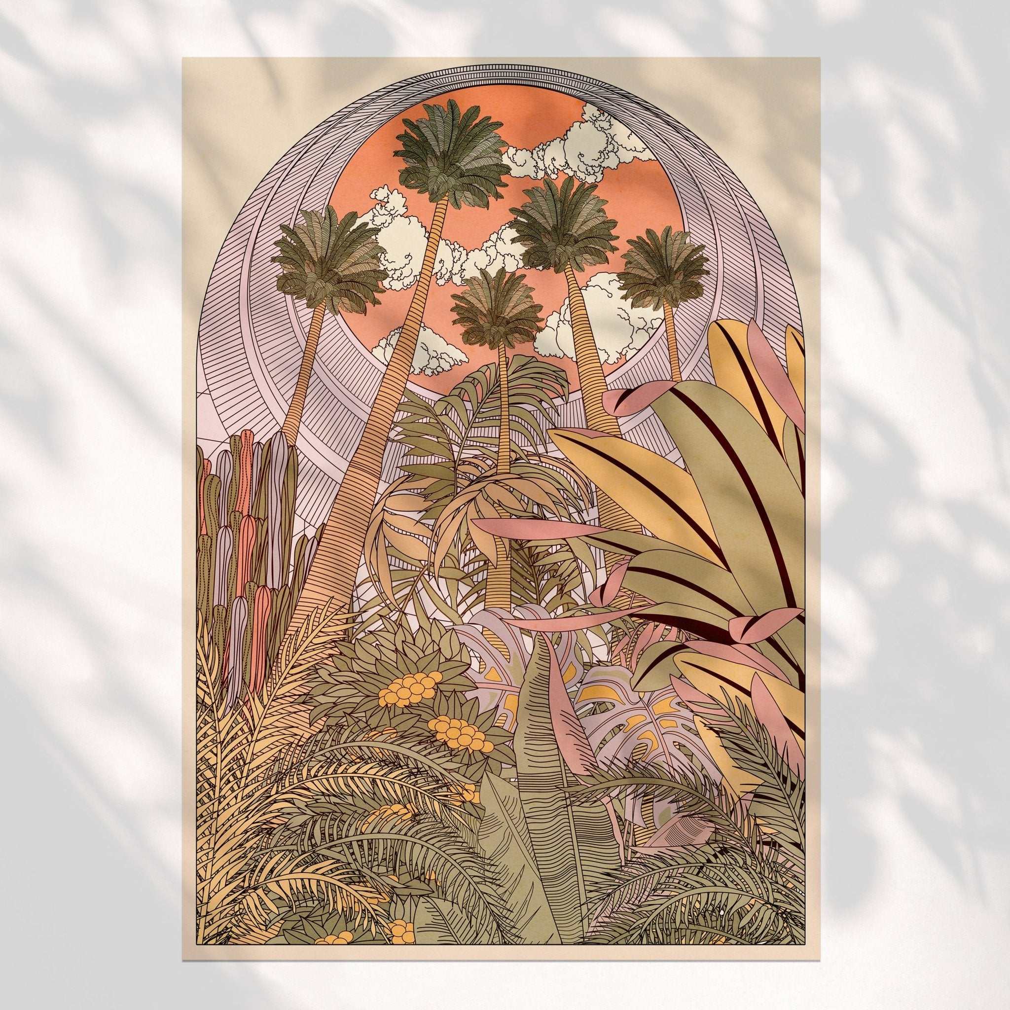 Looking Up Art Print